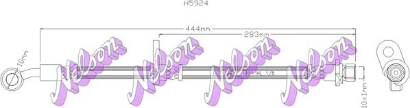 Kawe H5924 - Jarruletku inparts.fi