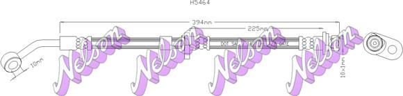 Kawe H5464 - Jarruletku inparts.fi