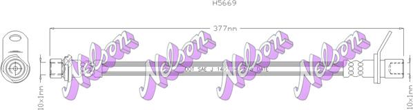 Kawe H5669 - Jarruletku inparts.fi