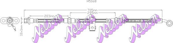 Kawe H5168 - Jarruletku inparts.fi