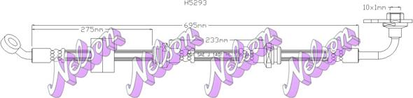 Kawe H5293 - Jarruletku inparts.fi