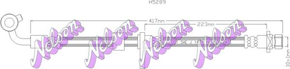 Kawe H5289 - Jarruletku inparts.fi