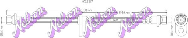 Kawe H5287 - Jarruletku inparts.fi