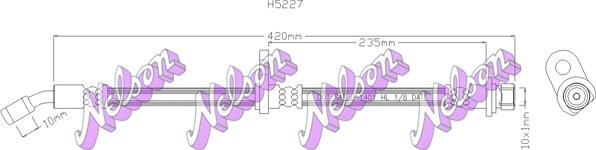 Kawe H5227 - Jarruletku inparts.fi