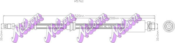 Kawe H5761 - Jarruletku inparts.fi