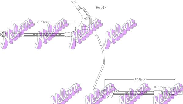 Kawe H6517 - Jarruletku inparts.fi