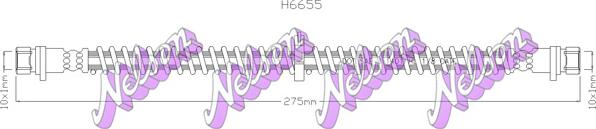 Kawe H6655 - Jarruletku inparts.fi