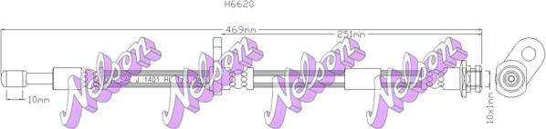 Kawe H6620 - Jarruletku inparts.fi