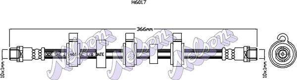 Kawe H6017 - Jarruletku inparts.fi