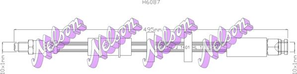 Kawe H6087 - Jarruletku inparts.fi