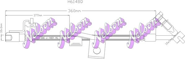 Kawe H6148Q - Jarruletku inparts.fi