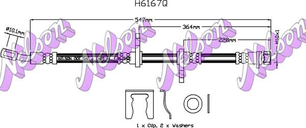 Kawe H6167Q - Jarruletku inparts.fi