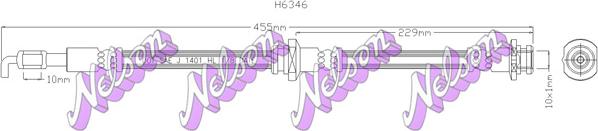 Kawe H6346 - Jarruletku inparts.fi