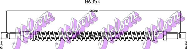 Kawe H6354 - Jarruletku inparts.fi