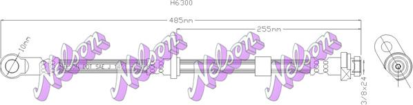 Kawe H6300 - Jarruletku inparts.fi