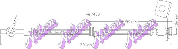 Kawe H6740Q - Jarruletku inparts.fi