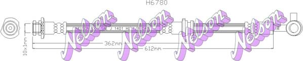 Kawe H6780 - Jarruletku inparts.fi