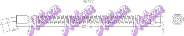 Kawe H6735 - Jarruletku inparts.fi