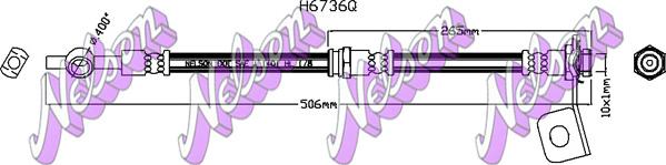 Kawe H6736Q - Jarruletku inparts.fi