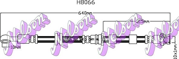 Kawe H8066 - Jarruletku inparts.fi