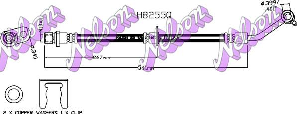 Kawe H8255Q - Jarruletku inparts.fi