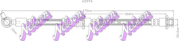 Kawe H3974 - Jarruletku inparts.fi