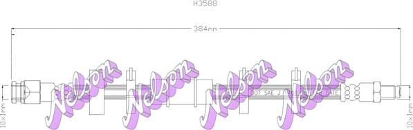 Kawe H3588 - Jarruletku inparts.fi