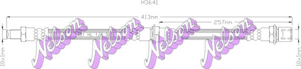 Kawe H3641 - Jarruletku inparts.fi