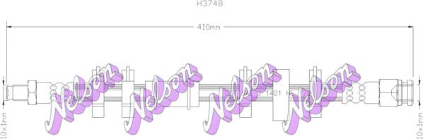 Kawe H3748 - Jarruletku inparts.fi