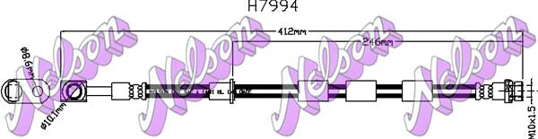 Kawe H7994 - Jarruletku inparts.fi