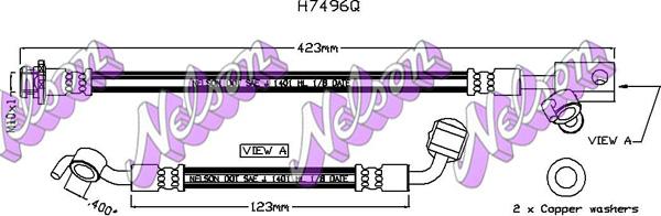 Kawe H7496Q - Jarruletku inparts.fi