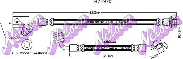 Kawe H7497Q - Jarruletku inparts.fi