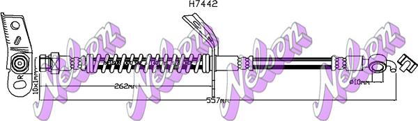 Kawe H7442 - Jarruletku inparts.fi