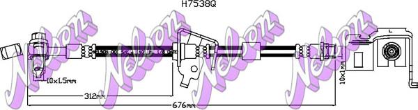 Kawe H7538Q - Jarruletku inparts.fi