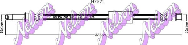 Kawe H7571 - Jarruletku inparts.fi