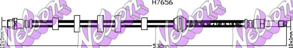 Kawe H7656 - Jarruletku inparts.fi