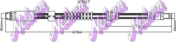 Kawe H7617 - Jarruletku inparts.fi