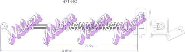 Kawe H7144Q - Jarruletku inparts.fi