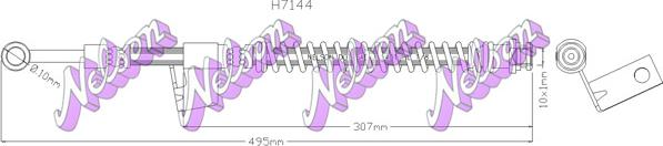 Kawe H7144 - Jarruletku inparts.fi