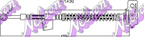 Kawe H7143Q - Jarruletku inparts.fi