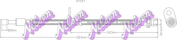 Kawe H7157 - Jarruletku inparts.fi