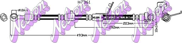 Kawe H7361 - Jarruletku inparts.fi