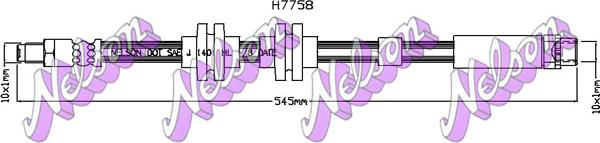 Kawe H7758 - Jarruletku inparts.fi