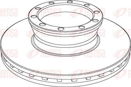 TRW DF5032S - Jarrulevy inparts.fi