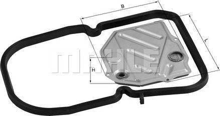 KNECHT HX 46D1 - Hydrauliikkasuodatin, automaattivaihteisto inparts.fi