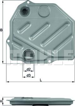 KNECHT HX 46 - Hydrauliikkasuodatin, automaattivaihteisto inparts.fi