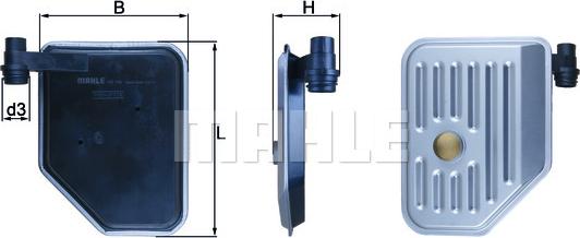 KNECHT HX 156 - Hydrauliikkasuodatin, automaattivaihteisto inparts.fi