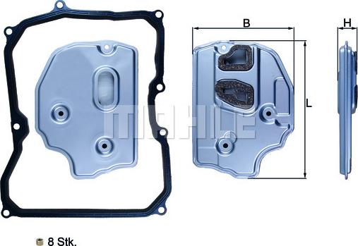 KNECHT HX 150KIT - Hydrauliikkasuodatin, automaattivaihteisto inparts.fi