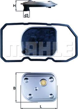 KNECHT HX 158D - Hydrauliikkasuodatin, automaattivaihteisto inparts.fi