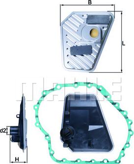 KNECHT HX 168D - Hydrauliikkasuodatin, automaattivaihteisto inparts.fi